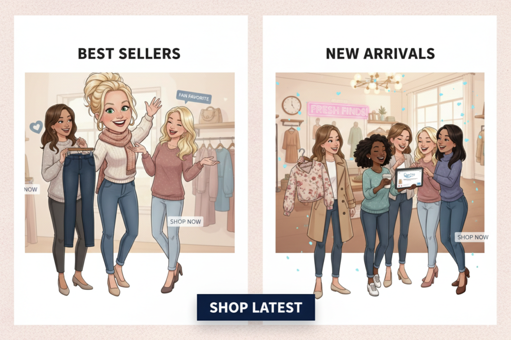 jersey cove new arrivals best sellers