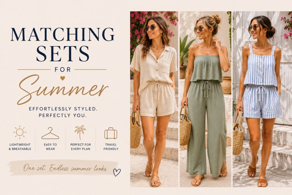 matching sets for summer