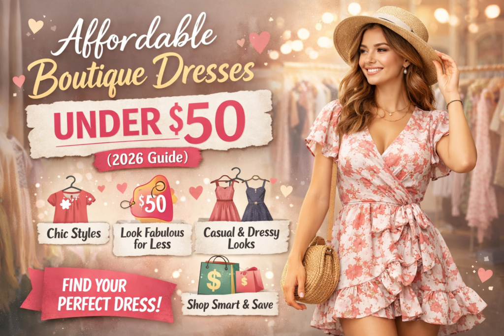 Affordable Boutique Dresses Under $50 | 2026 Style Guide
