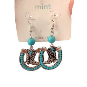 Cowgirl Luck Dangle Earrings