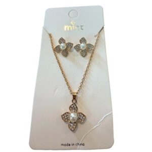 Petals, Pearls & Bling Jewelry Set