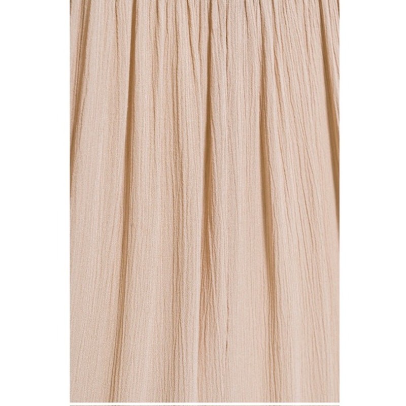 Zenana - Woven Crinkle Gauze Long Skirt - Small - Image 5