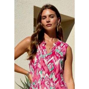 Dear Scarlett - Santa Fe Sunset Top - Medium