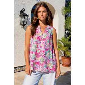 Dear Scarlett - Colorful Lizzy Tank Top - Medium