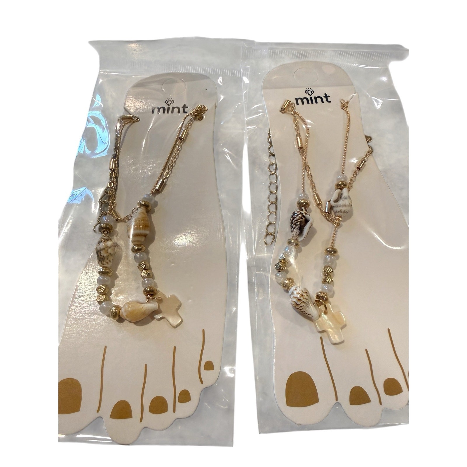 Coastal Grace Shell Anklet - Image 4