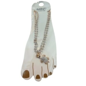 Golden Turtle Cove Glam Anklet