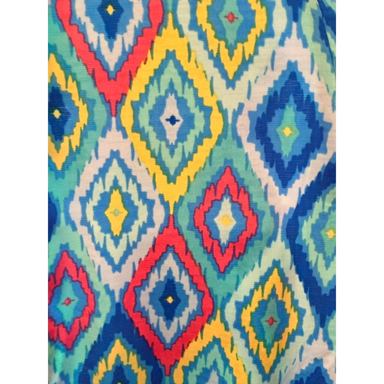 Dear Scarlett - Southwestern Print Lizzy Short Sleeve Tab Top - 2X - Image 8