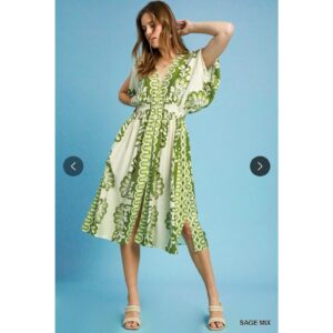 Umgee - Boho Elegance Maxi Dress - Medium