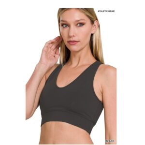 ZENANA - ATHLETIC RACERBACK SPORTS BRA - Small