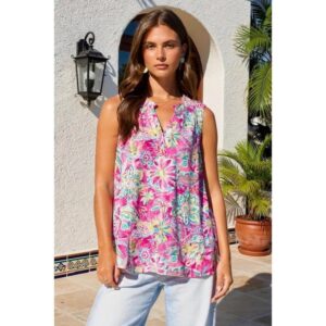 Dear Scarlett - Colorful Lizzy Tank Top - Small
