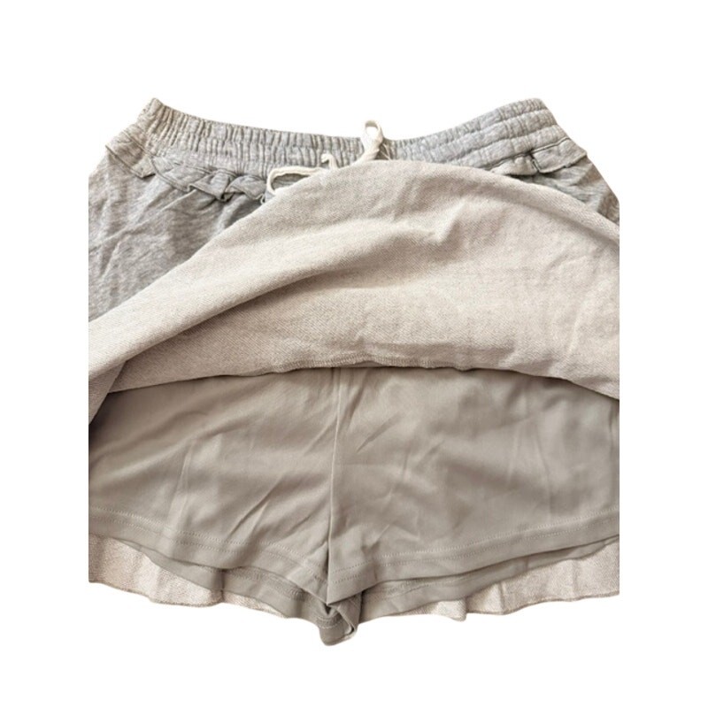 Mainstrip - Two Tier Ruffle Drawstring Waist Skort - Small - Image 5