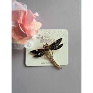 Midnight Tide Dragonfly Brooch