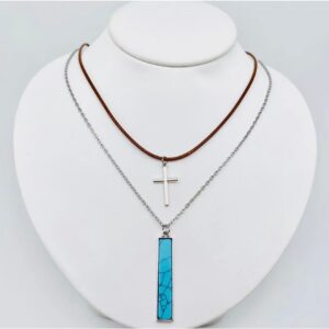Prairie Faith Stone Pendant Necklace